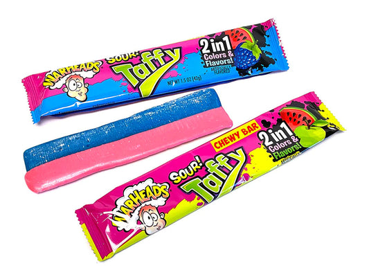 Warheads Laffy Taffy Bars